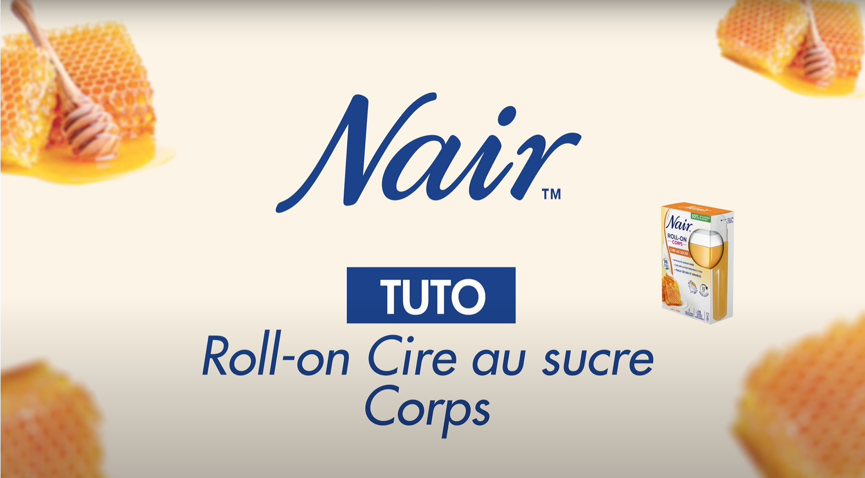 Roll-On cire au sucre